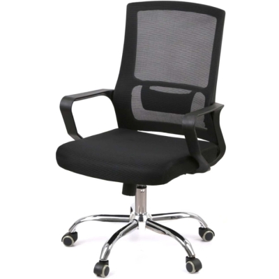 Кресло АКЛАС Конвалия BL Tilt (Черный)