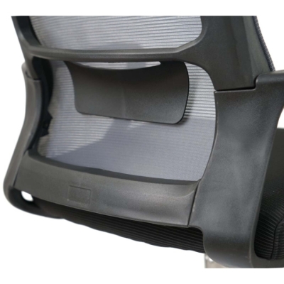 Кресло АКЛАС Конвалия BL Tilt Серый (Серый/Черный)