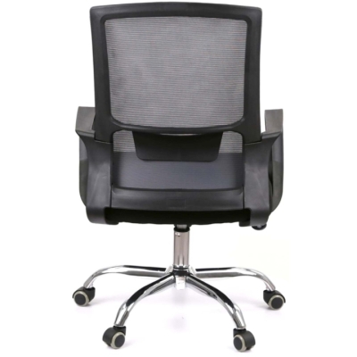 Кресло АКЛАС Конвалия BL Tilt Серый (Серый/Черный)