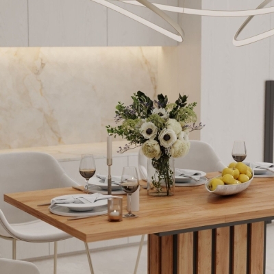 Стол-трансформер Art in Head Oxford 820*1600*750 Дуб крафт золотой / Графит серый (TB34120700000)