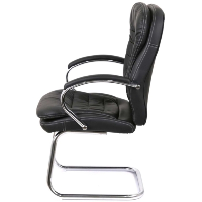 Кресло конференционное АКЛАС Валенсия CF XY-7004G-1 (PU Black)