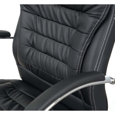 Кресло конференционное АКЛАС Валенсия CF XY-7004G-1 (PU Black)