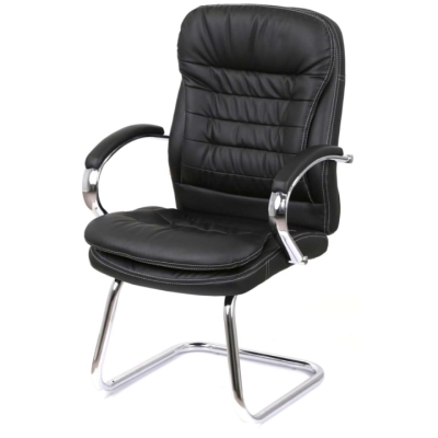 Кресло конференционное АКЛАС Валенсия CF XY-7004G-1 (PU Black)