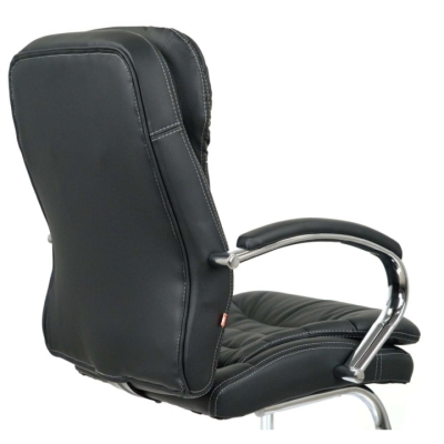 Кресло конференционное АКЛАС Валенсия CF (XY-7004G-1) Черный (PU Black)
