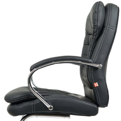 Кресло конференционное АКЛАС Валенсия CF (XY-7004G-1) Черный (PU Black)