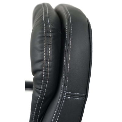 Кресло конференционное АКЛАС Валенсия CF (XY-7004G-1) Черный (PU Black)