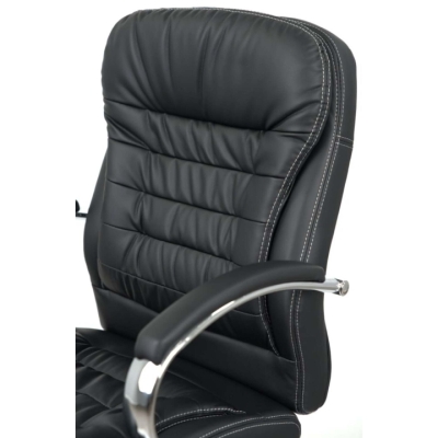 Кресло конференционное АКЛАС Валенсия CF (XY-7004G-1) Черный (PU Black)