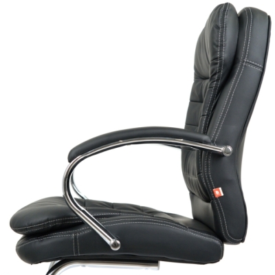 Кресло конференционное АКЛАС Валенсия CF (XY-7004G-1) Черный (PU Black)