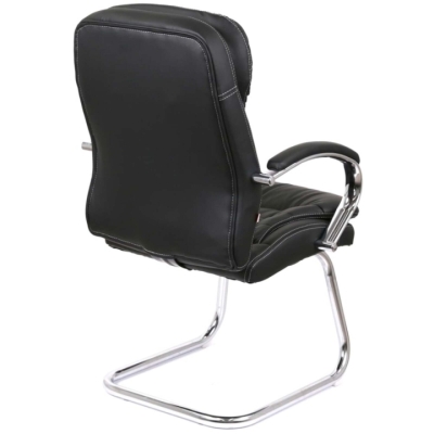 Кресло конференционное АКЛАС Валенсия CF (XY-7004G-1) Черный (PU Black)