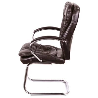 Кресло конференционное АКЛАС Валенсия CF XY-7004G-1 (PU Dark brown)