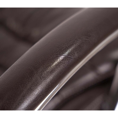 Кресло конференционное АКЛАС Валенсия CF XY-7004G-1 (PU Dark brown)