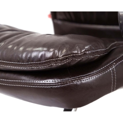 Кресло конференционное АКЛАС Валенсия CF XY-7004G-1 (PU Dark brown)