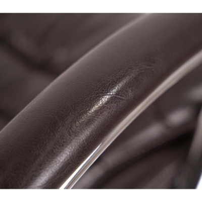 Кресло конференционное АКЛАС Валенсия CF (XY-7004G-1) Коричневый (PU Dark Brown)