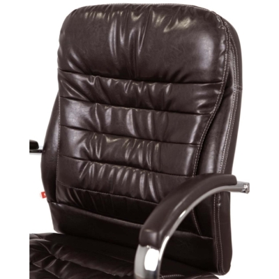 Кресло конференционное АКЛАС Валенсия CF (XY-7004G-1) Коричневый (PU Dark Brown)
