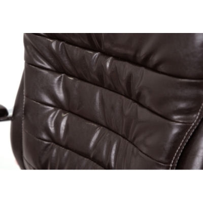 Кресло конференционное АКЛАС Валенсия CF (XY-7004G-1) Коричневый (PU Dark Brown)