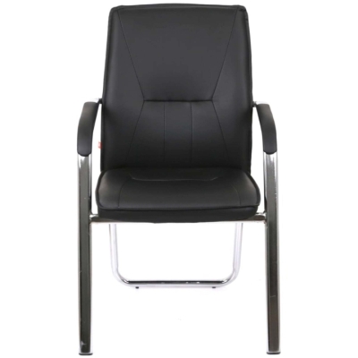 Кресло конференционное АКЛАС Смарт Soft CFA Черный (PU Black)