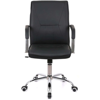 Кресло АКЛАС Смарт Soft TILT Черный (PU Black)