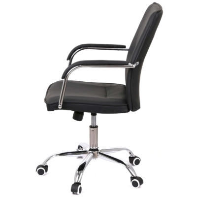 Кресло АКЛАС Смарт Soft TILT Черный (PU Black)