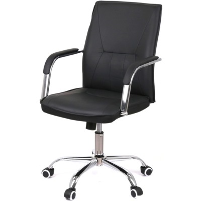 Кресло АКЛАС Смарт Soft TILT Черный (PU Black)