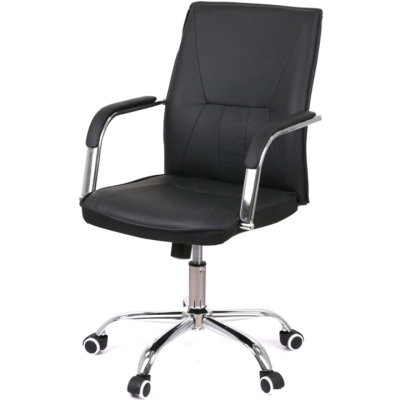 Кресло АКЛАС Смарт Soft TILT Черный (PU Black)