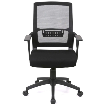 Кресло АКЛАС Ленни TILT Черный (Черный/Черный)