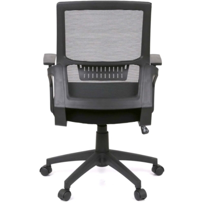 Кресло АКЛАС Ленни TILT Черный (Черный/Черный)