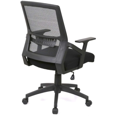 Кресло АКЛАС Ленни TILT Черный (Черный/Черный)