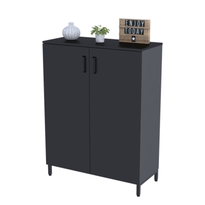 Тумба офисная LT-900-1200 антрацит Черный ST7