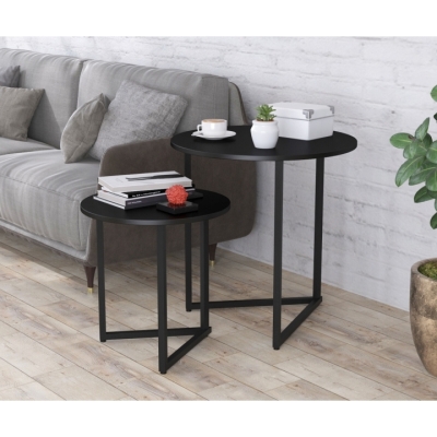 Журнальные столики Дельта Дуо Loft Design Черный ST7