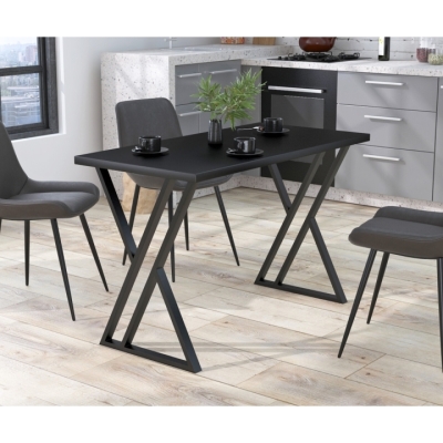 Стол обеденный Уолес Loft Design Черный ST7