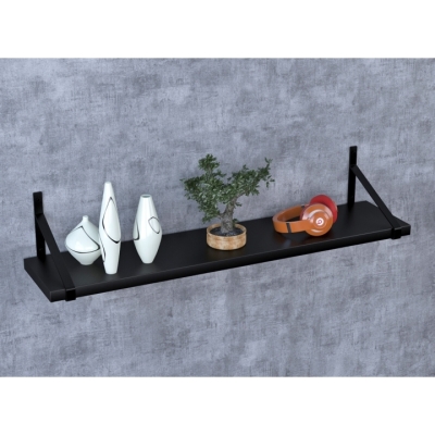 Полка PL-3-36 Loft Design Черный ST7 112 см