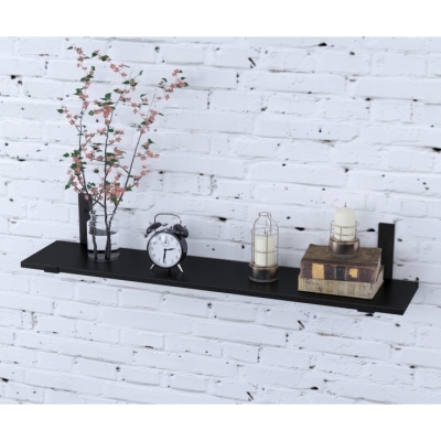 Полка J-18 Loft Design Черный ST7 100 см