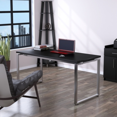 Письменный стол Loft design Q-160-36 Черный ST7