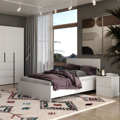 Кровать Art in Head 140x200 Light 1432*401*2032 Белый бриллиант (LT15010000000)