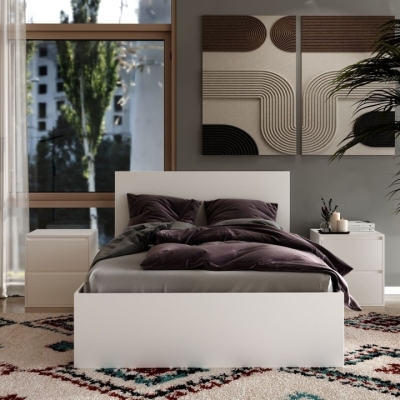 Кровать Art in Head 140x200 Light 1432*401*2032 Белый бриллиант (LT15010000000)