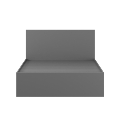 Кровать Art in Head 140x200 Light 1432*401*2032 Графит серый (LT15070000000)