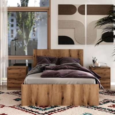 Кровать Art in Head 140x200 Light 1432*401*2032 Дуб эвок прибрежный (LT15100000000)