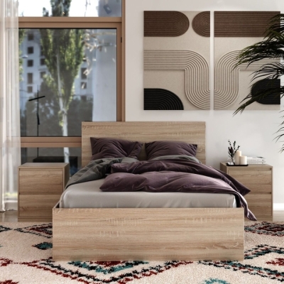 Кровать Art in Head 140x200 Light 1432*401*2032 Дуб сонома светлый (LT15130000000)