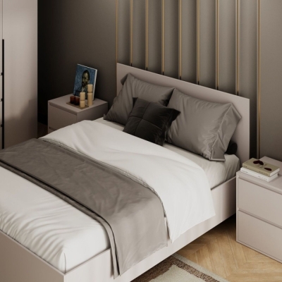 Кровать Art in Head 160x200 Light 1632*401*2032 Кашемир (LT04140000000)