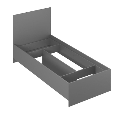 Кровать Art in Head 90x200 Light 932*401*2032 Графит серый (LT16070000000)