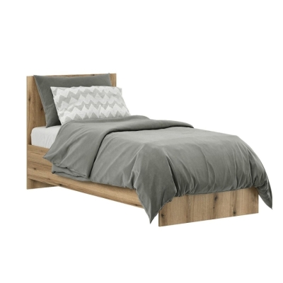 Купить Кровать Art in Head 90x200 Light 932*401*2032 Дуб эвок прибрежный (LT16100000000). Фото