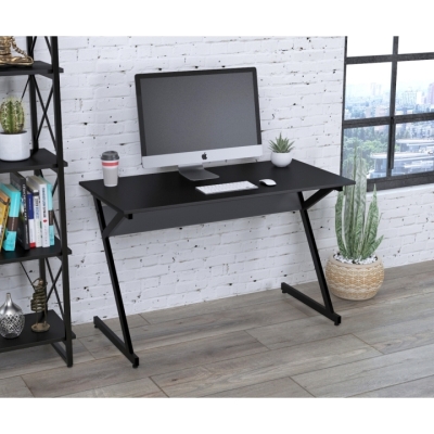 Письменный стол L-7-120 Loft design Черный ST7