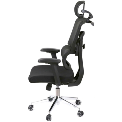 Кресло АКЛАС Арктик GTR 3D BL (LVB Black OS Black)