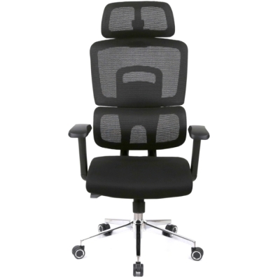 Кресло АКЛАС Арктик GTR 3D BL (LVB Black OS Black)