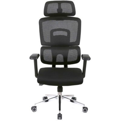 Кресло АКЛАС Арктик GTR 3D BL (LVB Black OS Black)