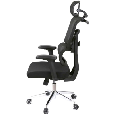 Кресло офисное АКЛАС Арктик GTR 3D BL (LVB Black/OS Black)