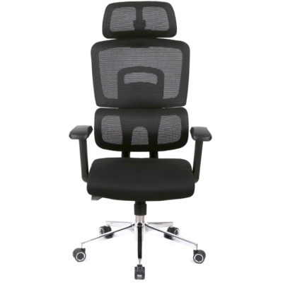 Кресло офисное АКЛАС Арктик GTR 3D BL (LVB Black/OS Black)