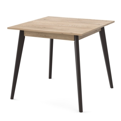 Стол обеденный Неман БОН 780х780 Дуб кремона торро/Венге