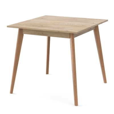 Стол обеденный Неман БОН 780х780 Дуб кремона торро/Лак