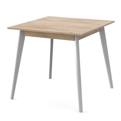 Стол обеденный Неман БОН 780х780 Дуб кремона торро/Серый